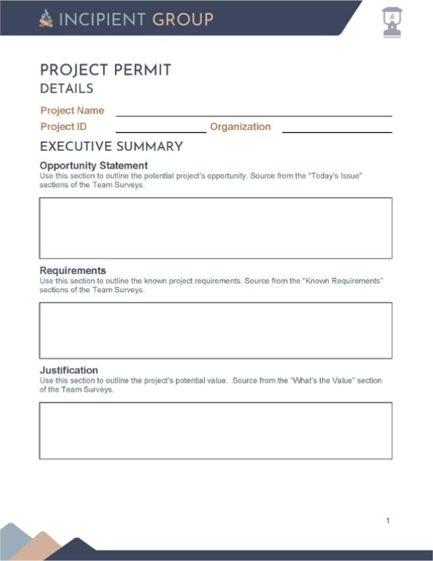 Project Permit